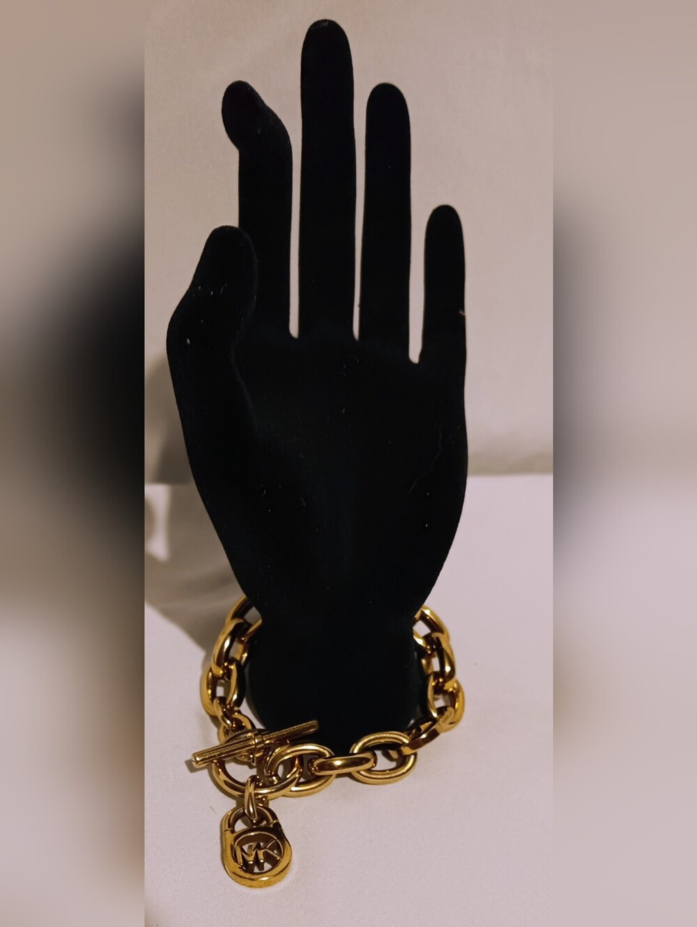🫑Michael Kors Gold-Tone Chain Link Bracelet